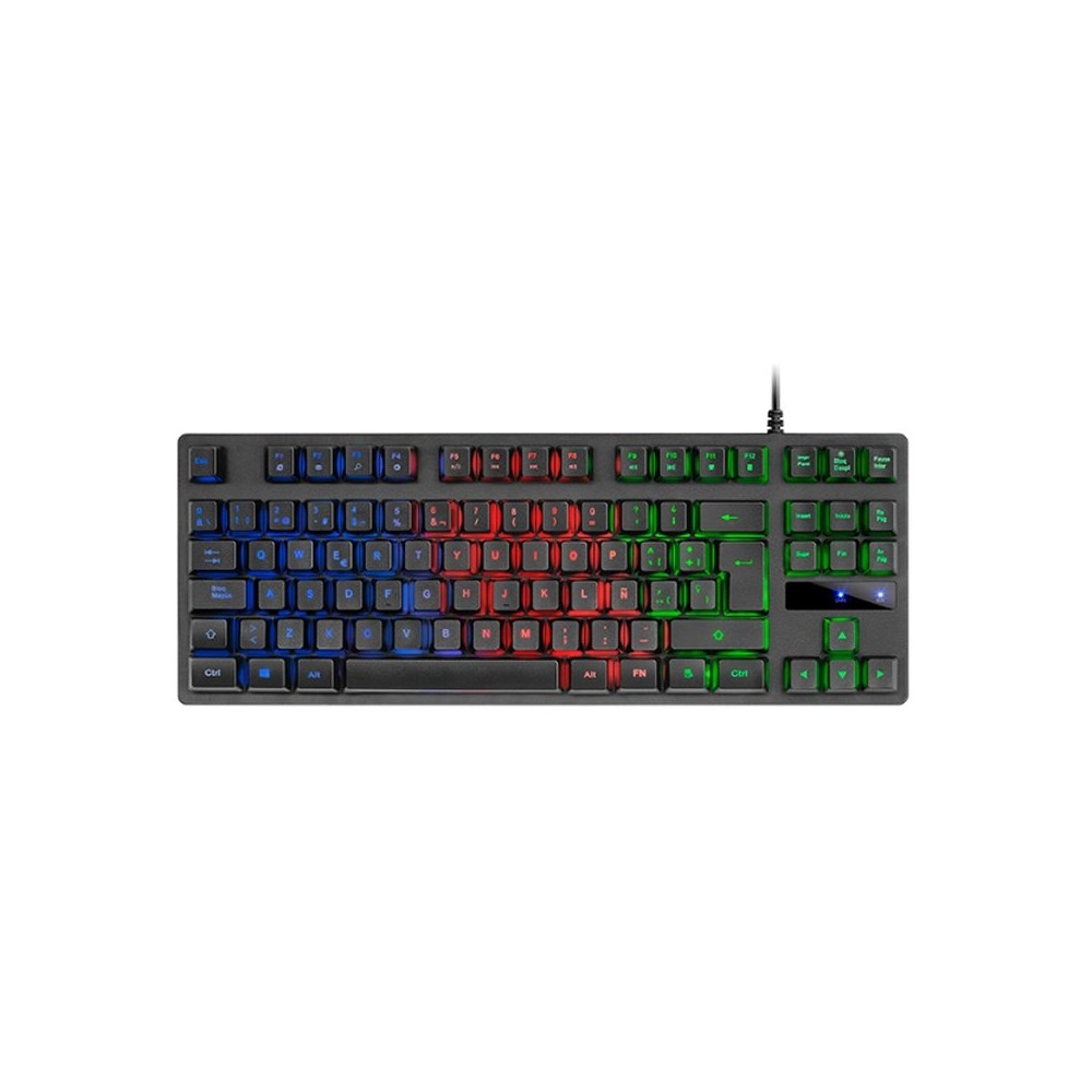 MARS GAMING Teclado MK02 H MECHANICAL RED Black