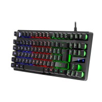 MARS GAMING Teclado MK02 H MECHANICAL RED Black