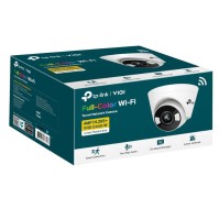 VIGI Camara IP Turret 4MP Plastico FColor Wi Fi 4