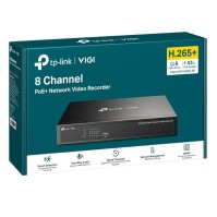 VIGI Grabador IP Rack 01 HDD 08 Canales PoE