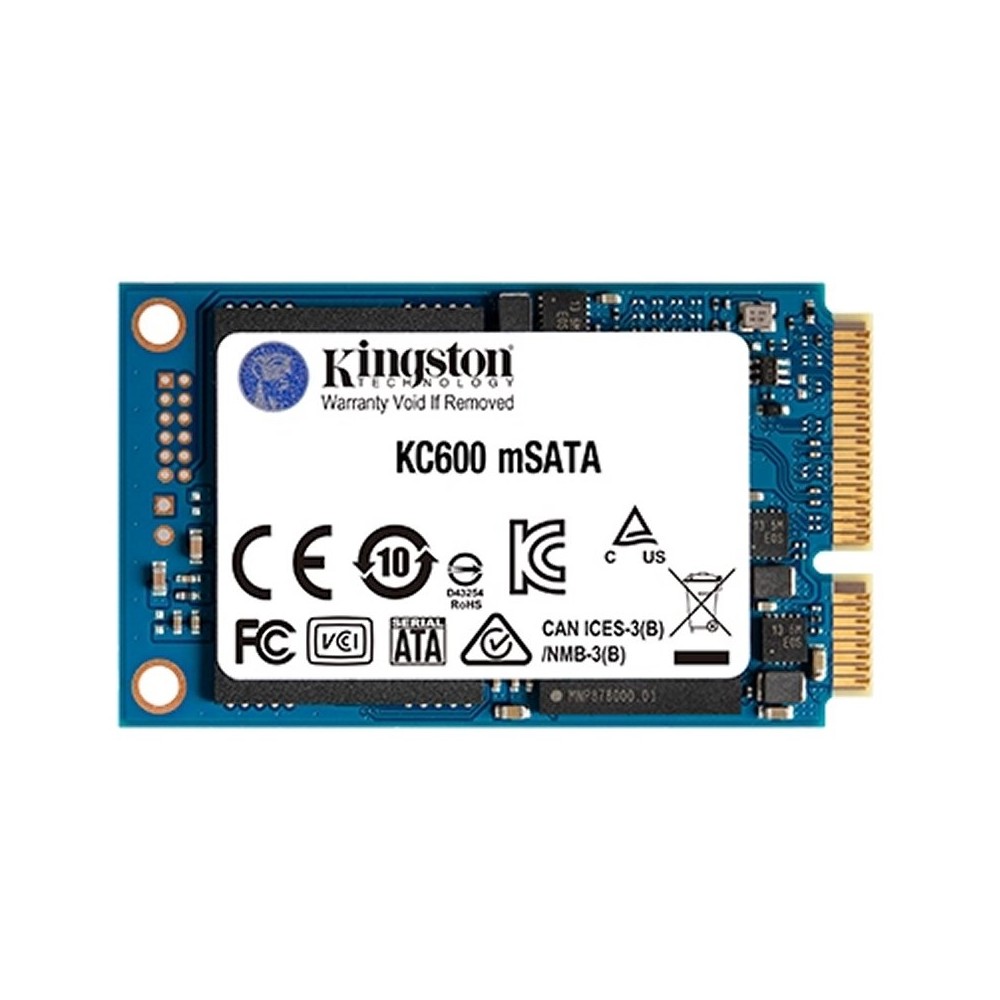 Kingston SKC600MS 512G SSD 512GB TLC 3D mSATA