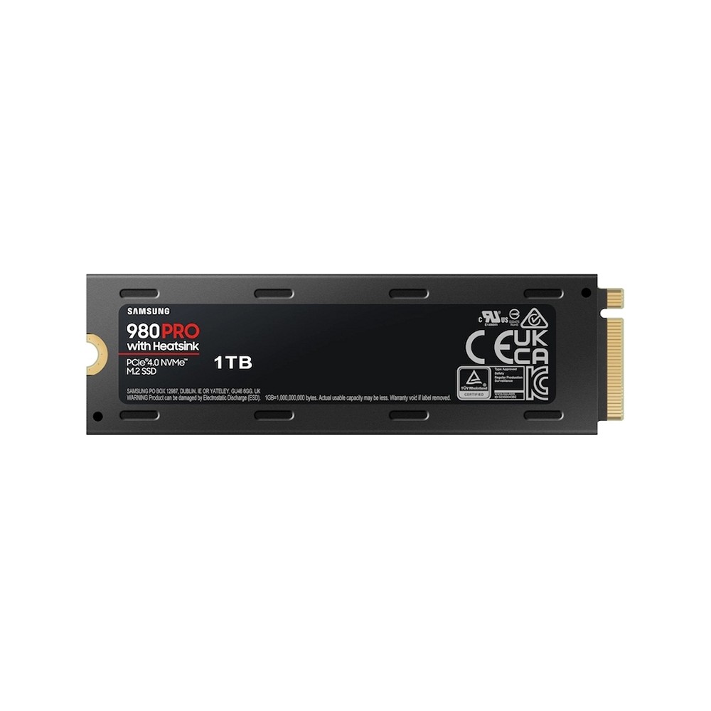 Samsung 980 PRO SSD 1TB PCIe 40 NVMe M2 HS