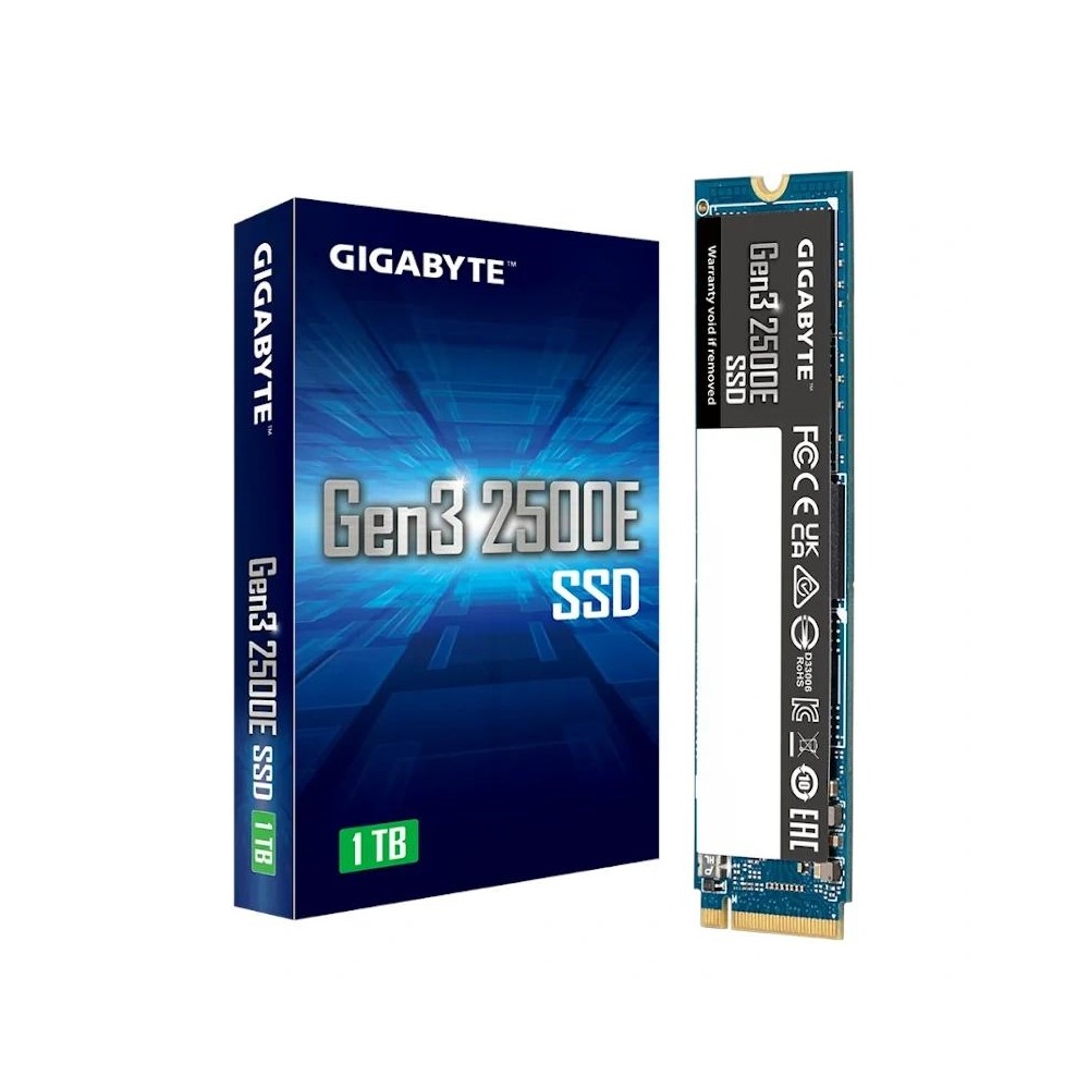 Gigabyte Gen3 2500E SSD 1TB PCIe 30x4 NVMe 13