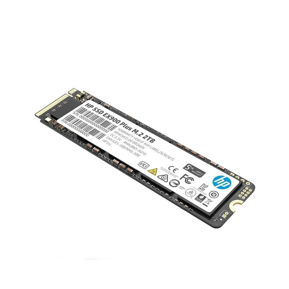 HP SSD EX900 Plus 2Tb PCIe Gen 3x4 NVMe