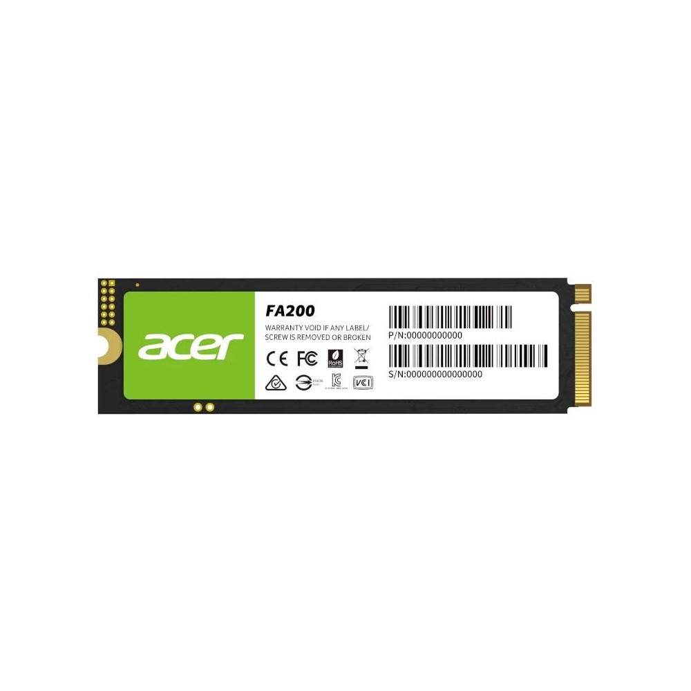 ACER SSD FA200 512Gb PCIe Gen 4 x4