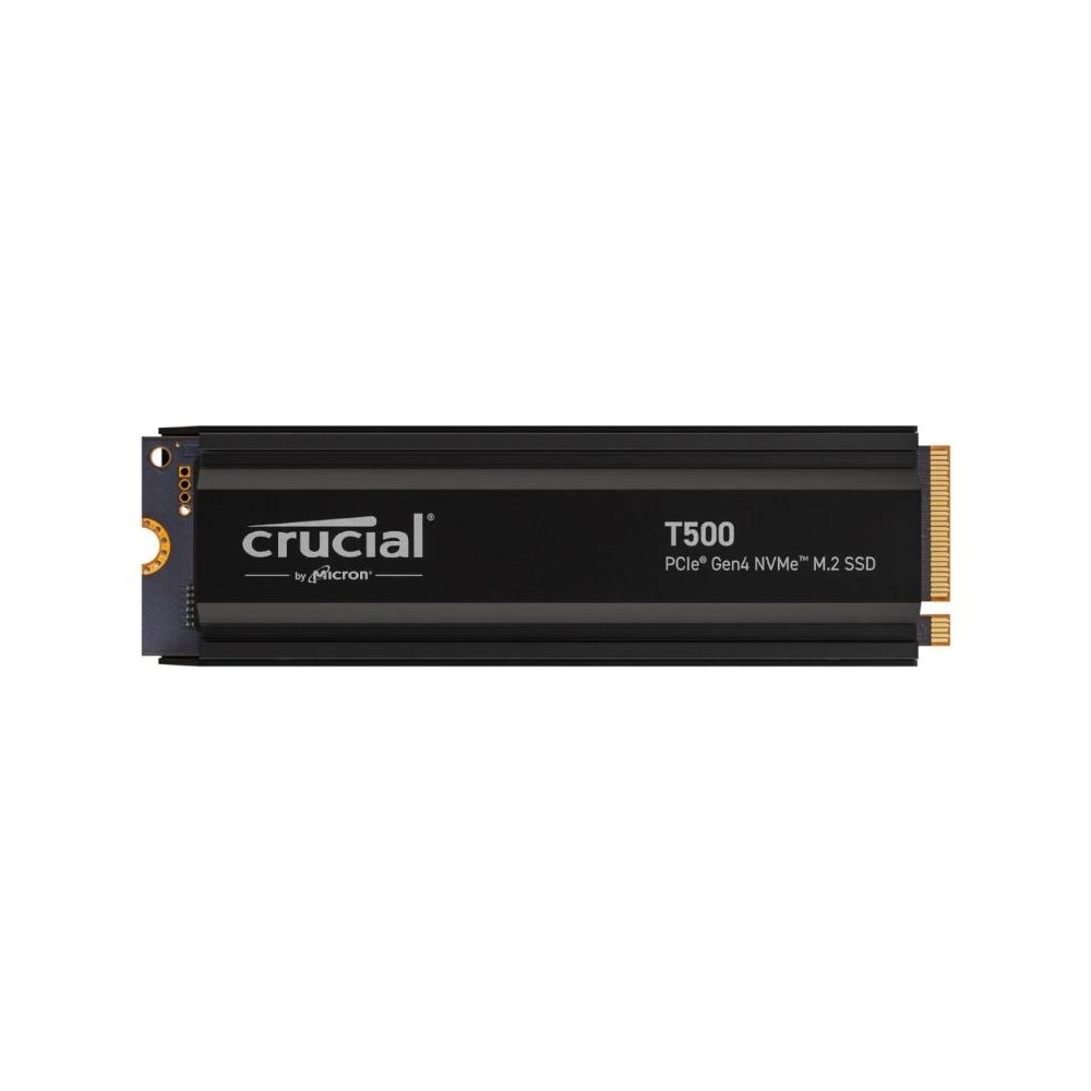 Crucial T500 SSD 2TB PCIe NVMe 40 x4 con HS