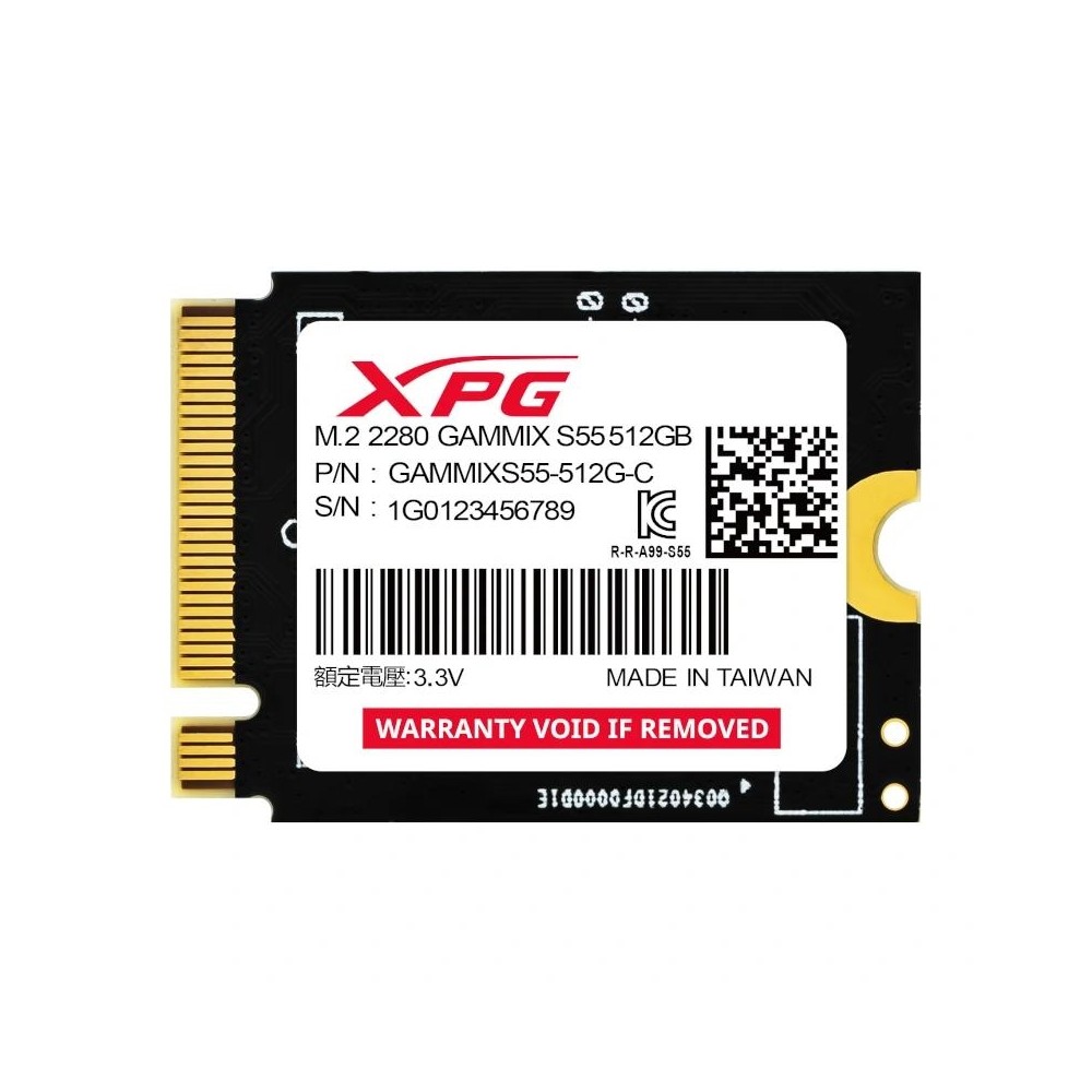 ADATA XPG SSD GAMMIX S55 512Gb Gen4x4 M2 2230