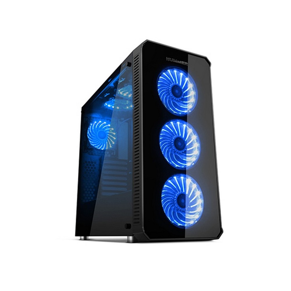 Nox Caja Semitorre E ATX HUMMER TGX RGB Cristal T