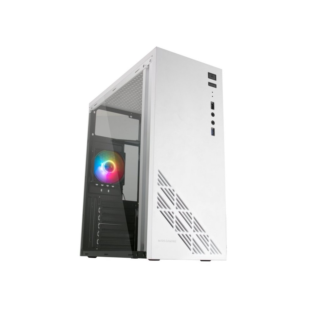 MARS GAMING Semitorre MC100W 1X Frgb White