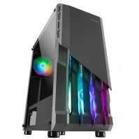 MARS GAMING CAJA MC X2 ATX METAL FRONT BLACK