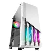 MARS GAMING Semitorre MC X2 ATX METAL FRONT WHITE