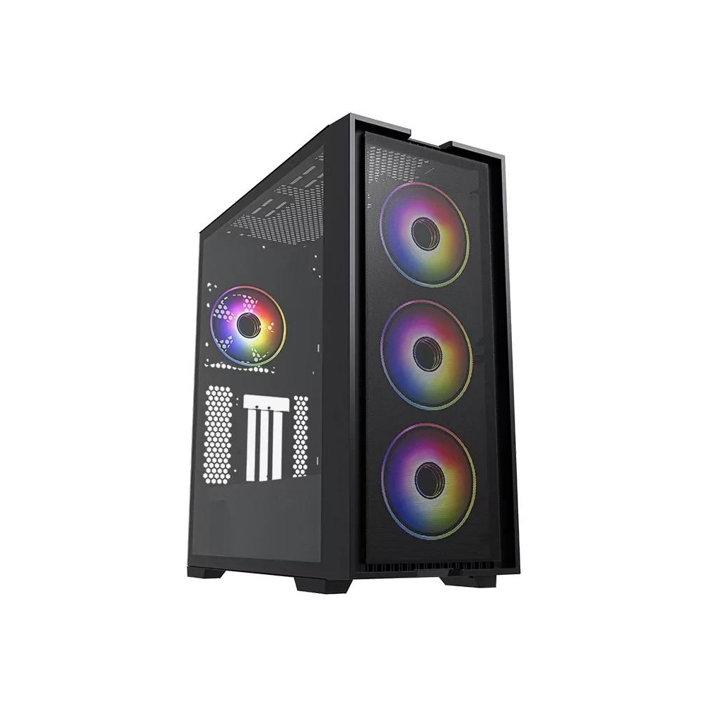 Hiditec Caja E ATX H2 AIR ARGB BLACK