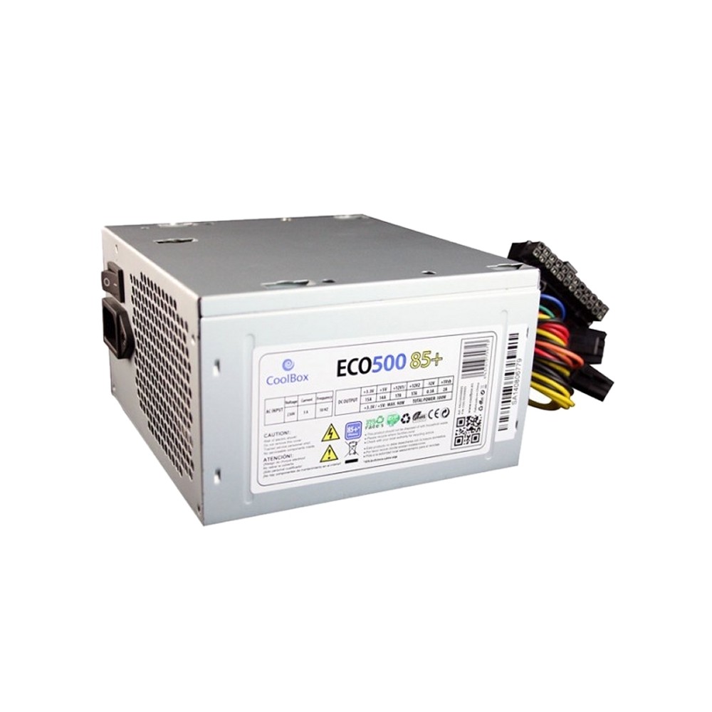 CoolBox Fuente Alim ATX ECO 500 85 EFI