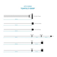 Tooq Fuente Alimentacion TQAPOLO 500SP 500W PFC