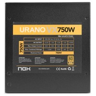 NOX Fuente Alimentacion Urano VX 750W 80 BRONZE