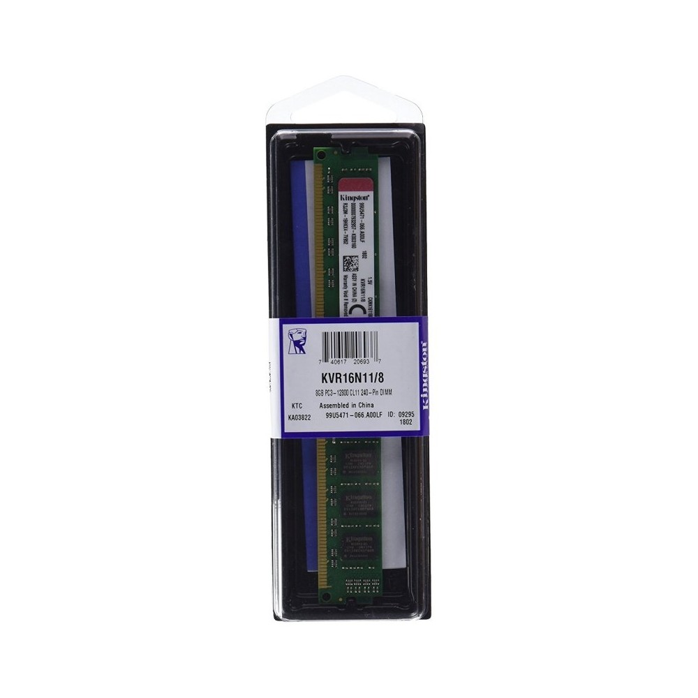 Kingston KVR16N11 8 8GB DDR3 1600MHz