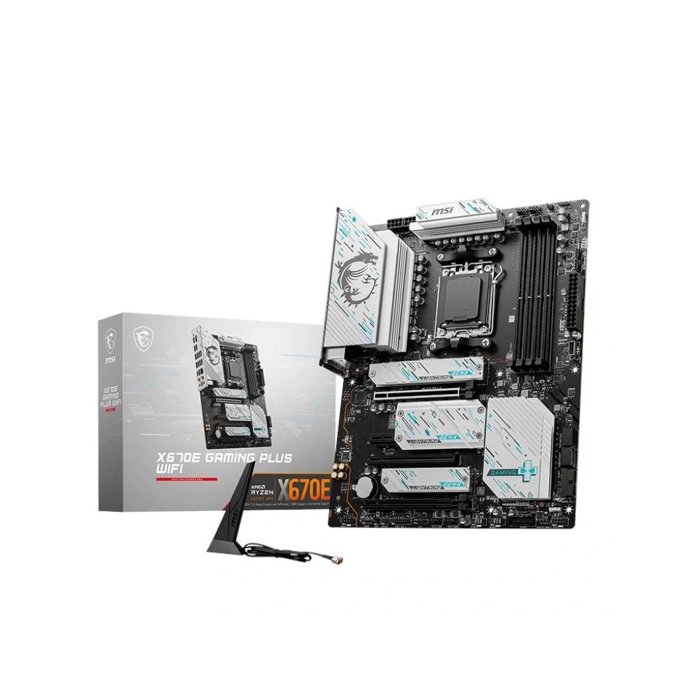 MSI Placa Base X670E Gaming Plus Wifi DDR5 AM5