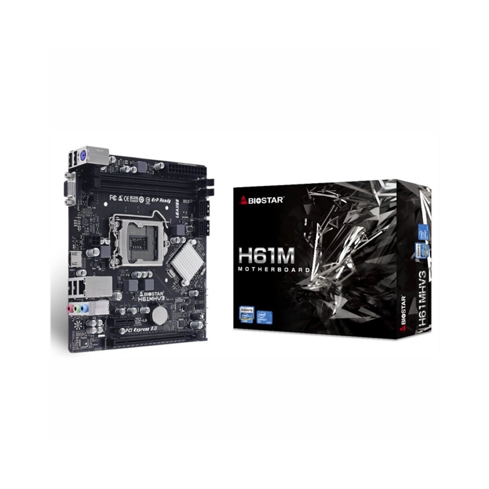 Biostar Placa Base H61MHV3 mATX LGA1155