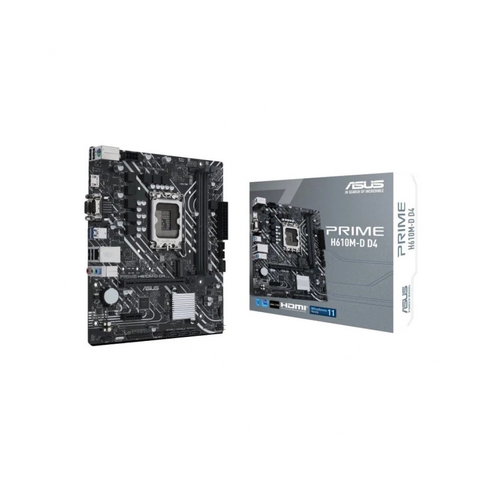 ASUS Placa Base PRIME H610M D D4 mATX 1700