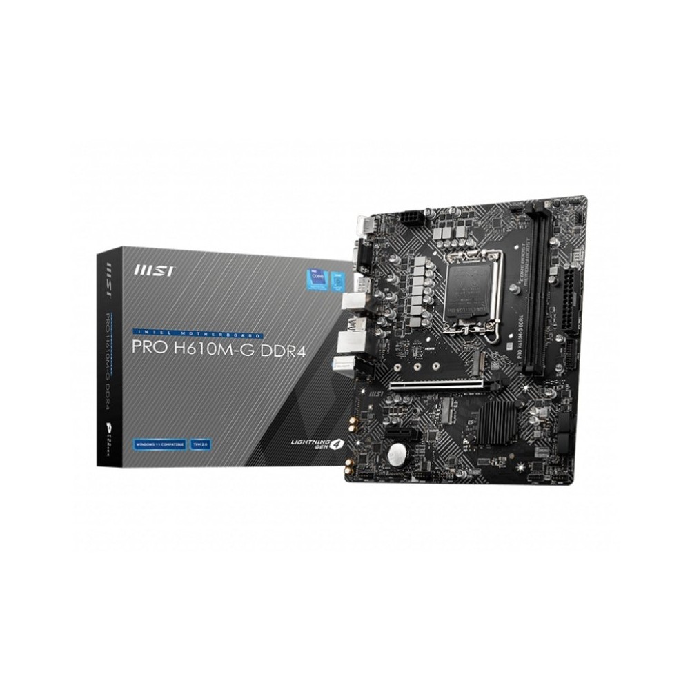 MSI Placa Base PRO H610M G DDR4 mATX 1700