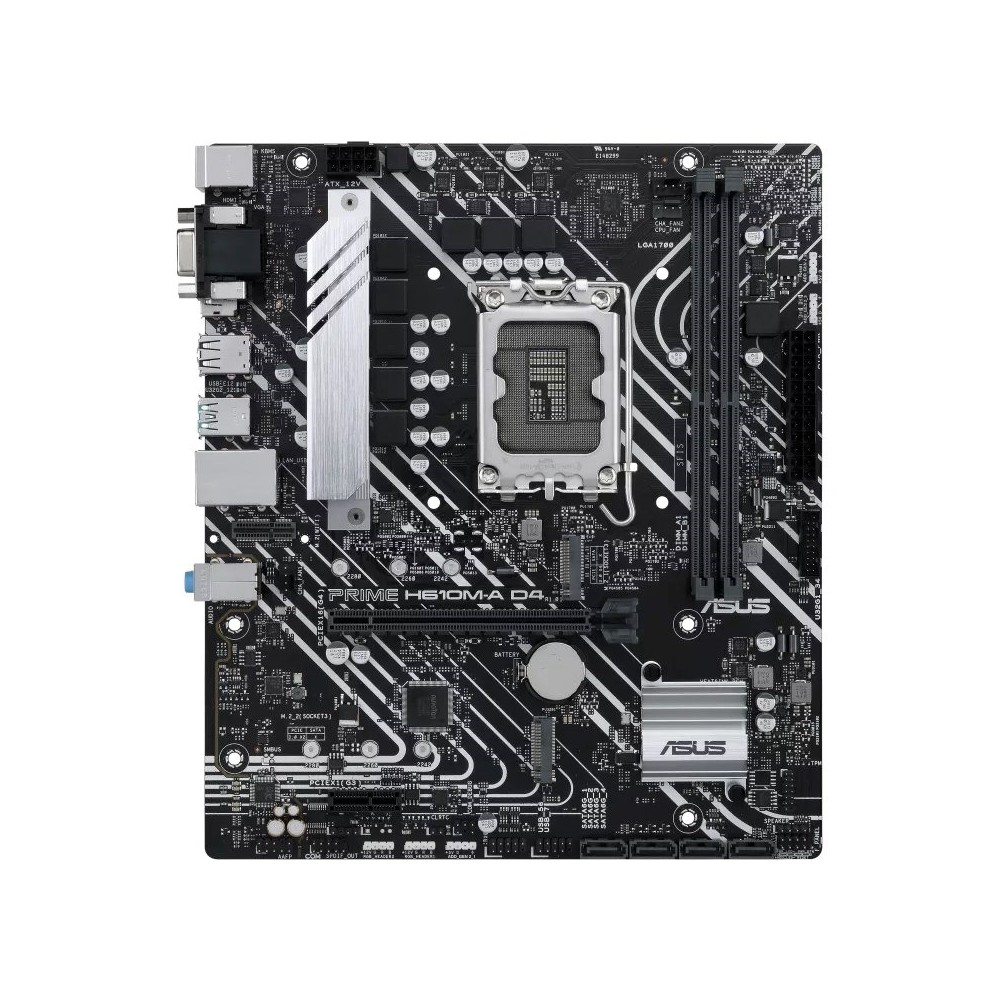 ASUS Placa Base PRIME H610M A CSM D4 mATX 1700