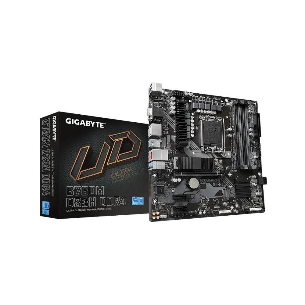 Gigabyte Placa Base B760M DS3H DDR4 mATX LGA1700