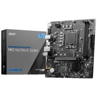 MSI Placa Base PRO H610M E DDR4 mATX 1700