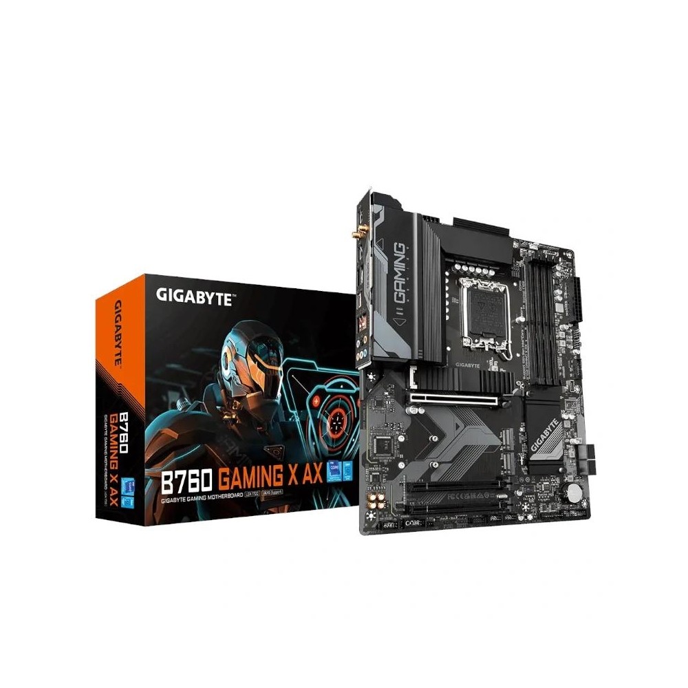 Gigabyte Placa Base B760 GAMING X AX DDR5 ATX LGA