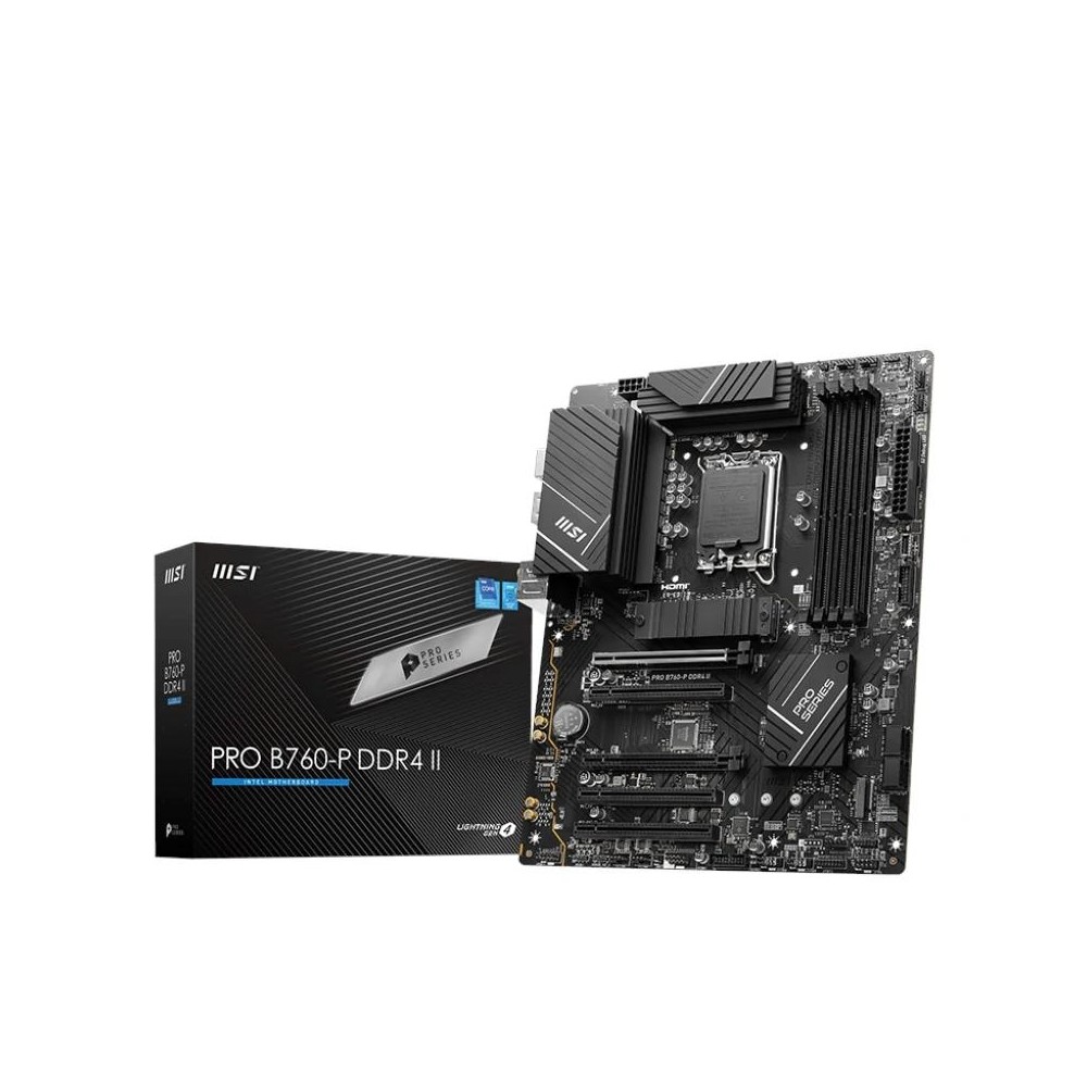 MSI Placa Base PRO B760 P II DDR4 ATX LGA1700