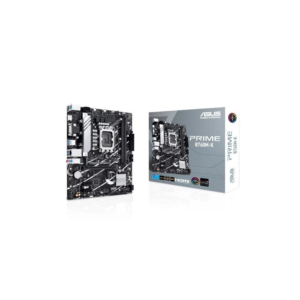 ASUS Placa Base PRIME B760M K DDR5 mATX 1700