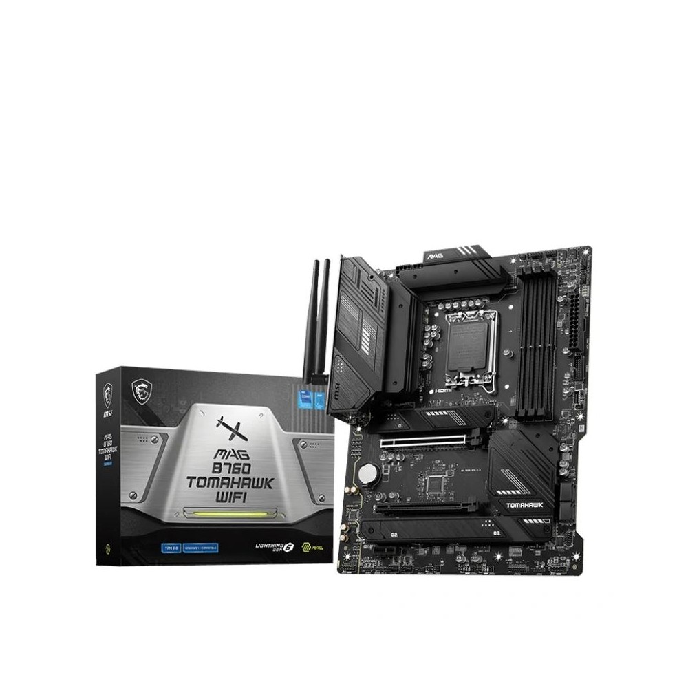 MSI Placa Base MAG B760 TOMAHAWK WIFI DDR5 1700