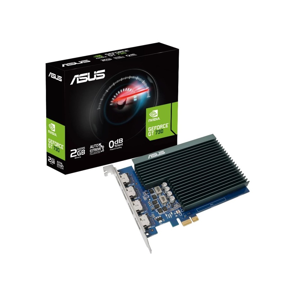 ASUS VGA NVIDIA GT 730 4H SL 2GD5 2GB 4 monitores