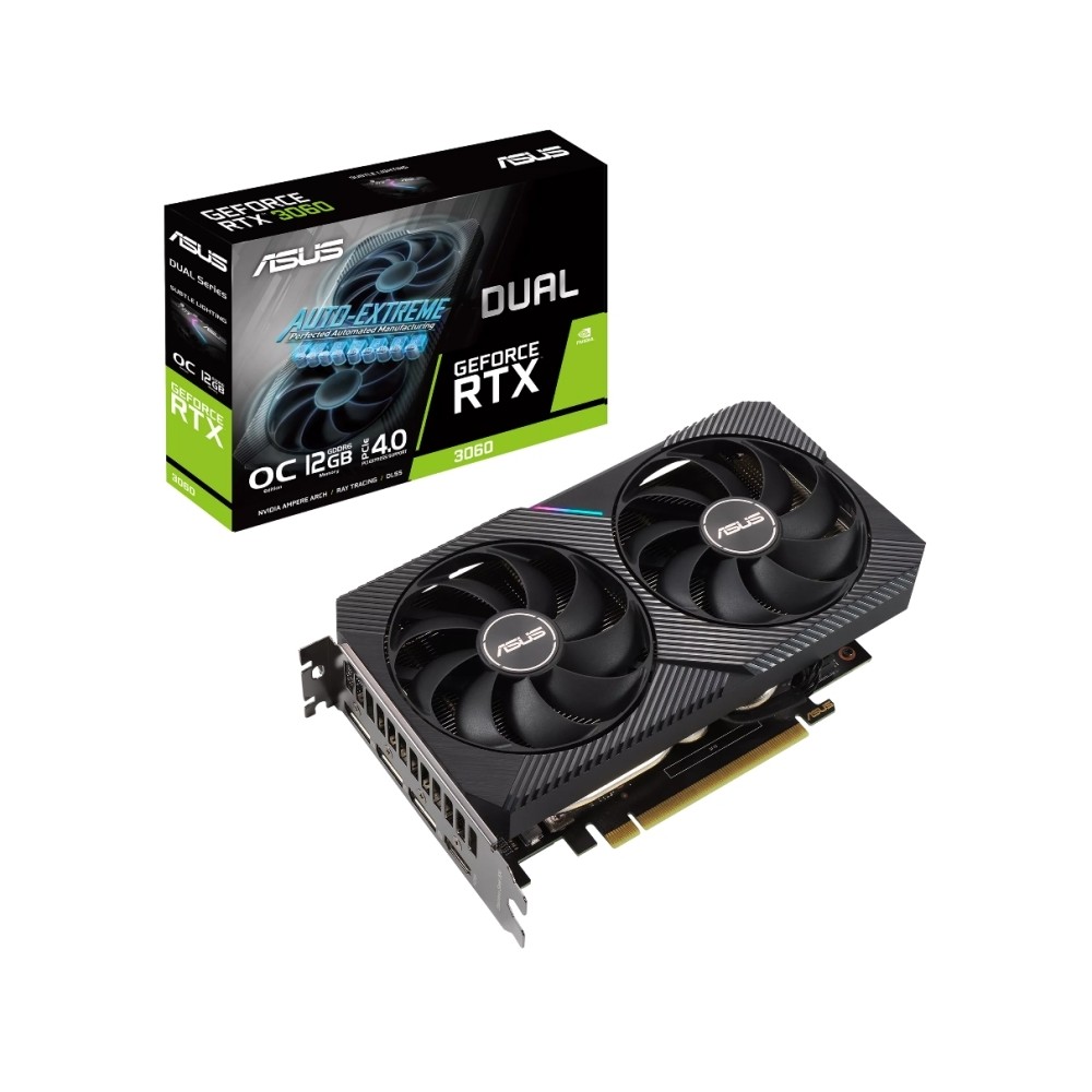 ASUS VGA NVIDIA DUAL RTX 3060 O12G V2