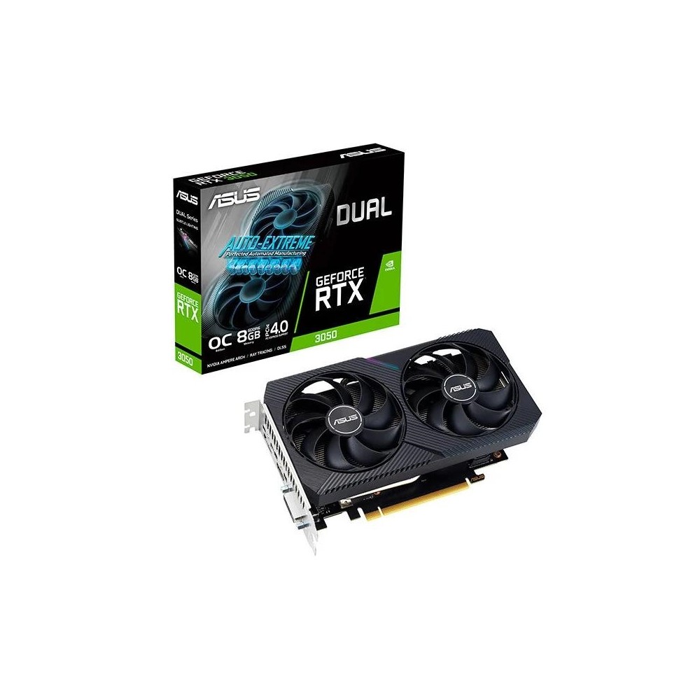 ASUS VGA NVIDIA DUAL RTX 3050 O8G V2 8GB DDR6