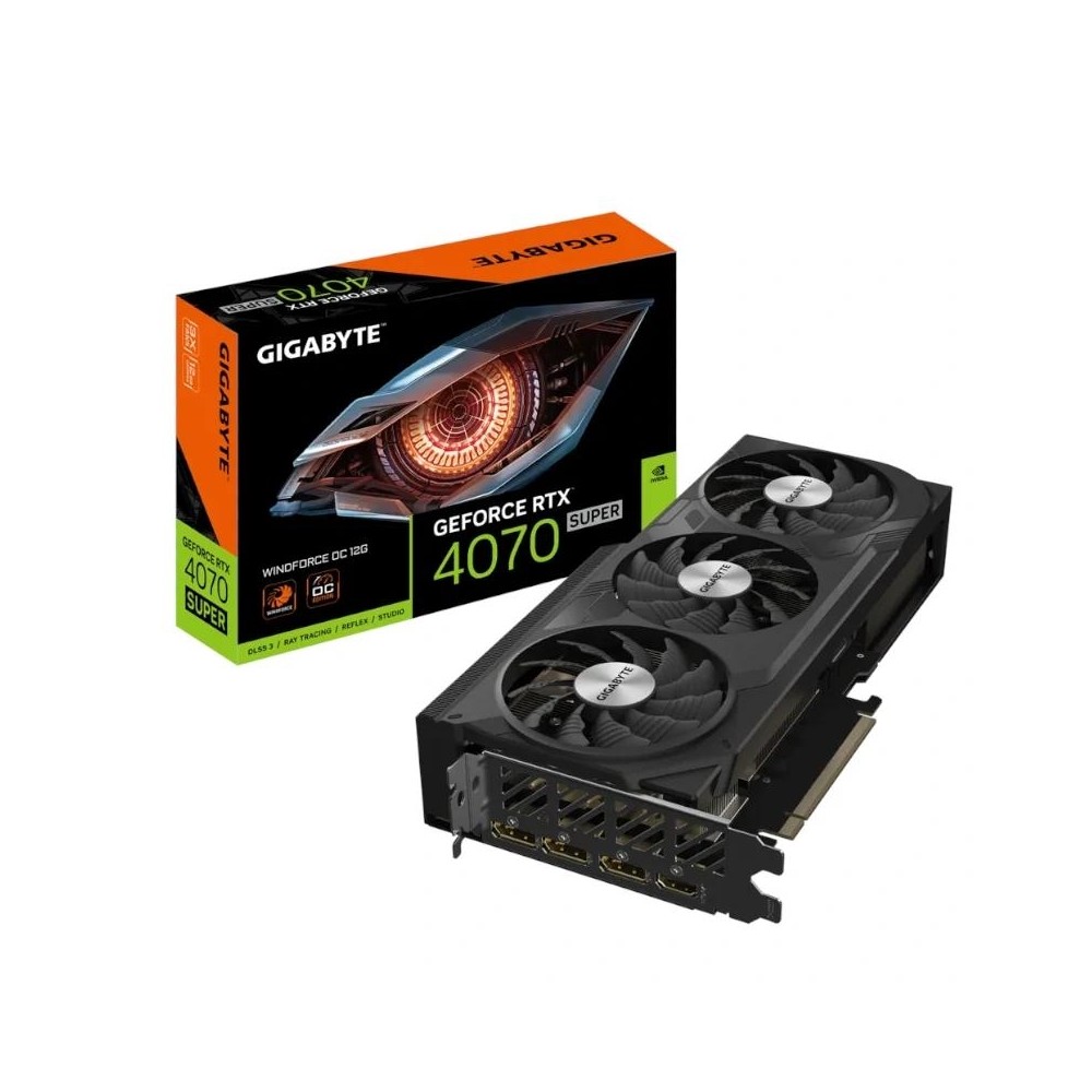 Gigabyte VGA NVIDIA RTX 4070 SUPER WF OC 12