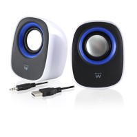 EWENT Altavoces escritorio 20 usb