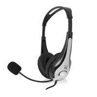 EWENT EW3562 Auriculares Microfono Stereo negro