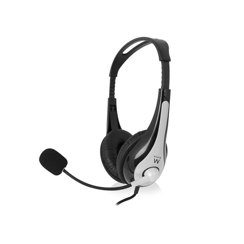 EWENT EW3562 Auriculares Microfono Stereo negro