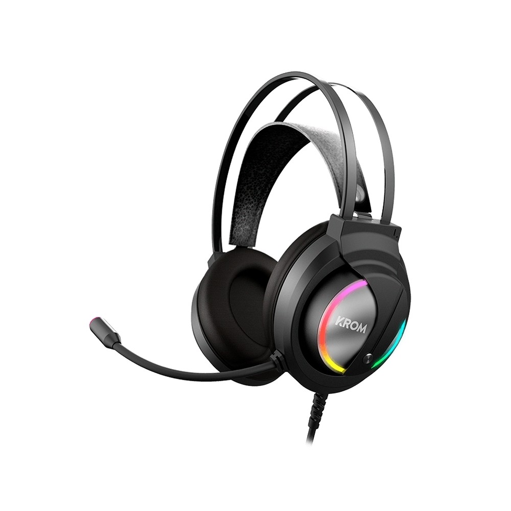 Krom Auricular Gaming KAPPA estereo RGB