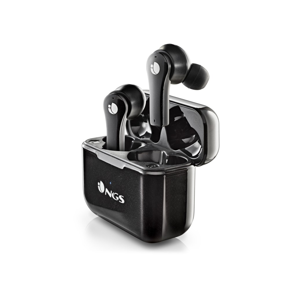 NGS Auriculares ARTICABLOOMBLACK Wireless Black