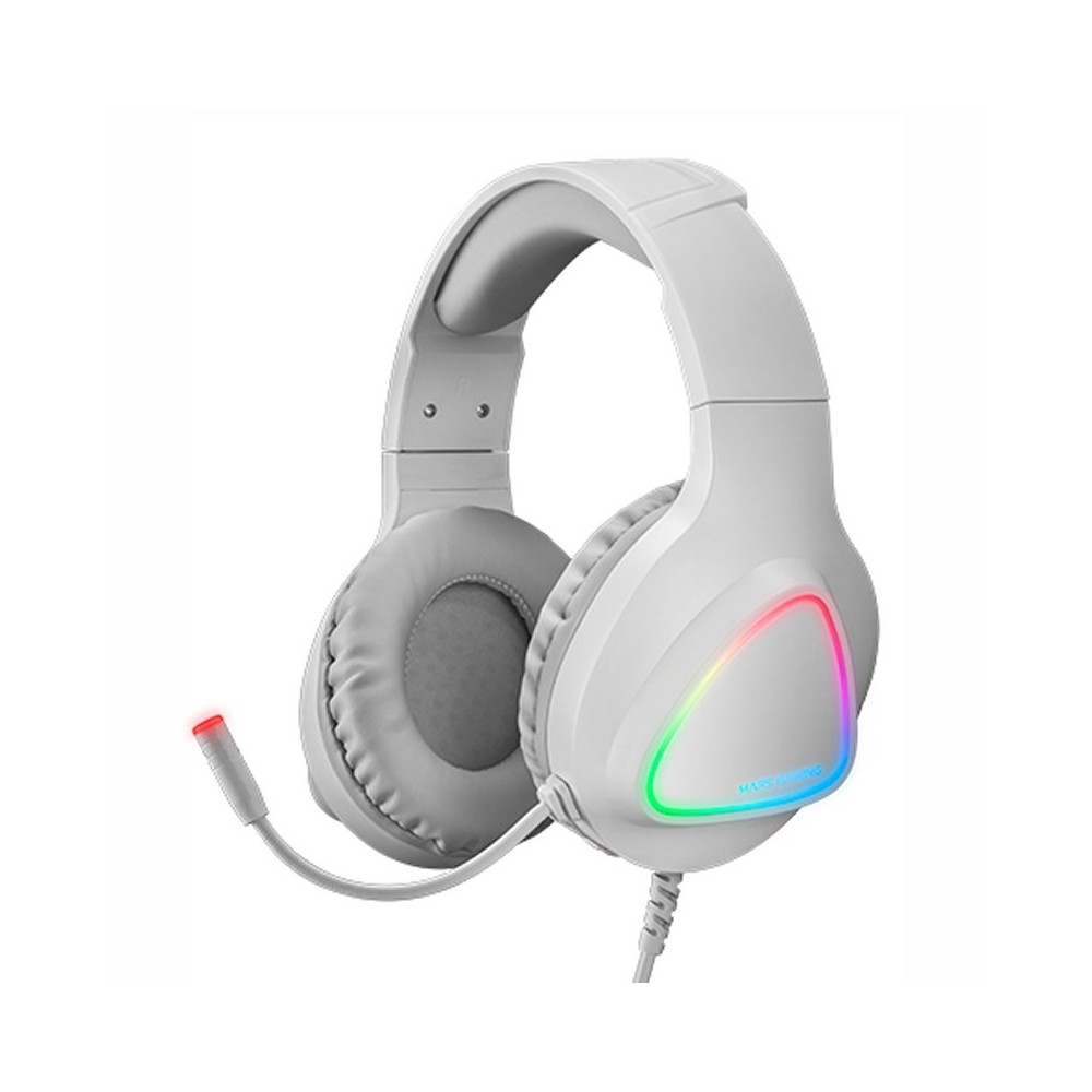 MARS GAMING Auriculares MH222 RGB White