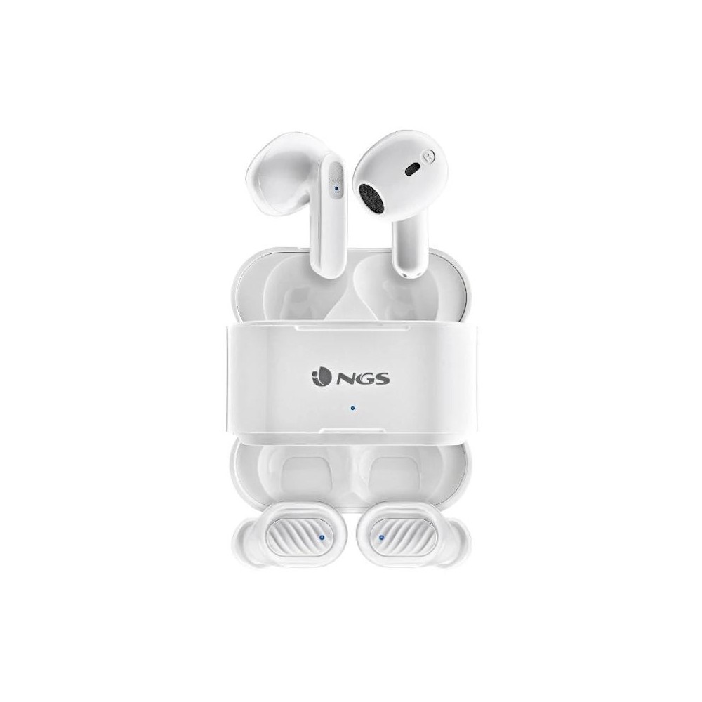 NGS Auriculares ArticaDuo Tipo C BT Blanco