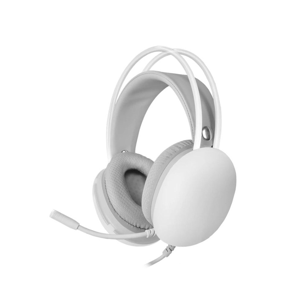 MARSGAMING Auriculares MH GLOW PC Ps4 5 xbox White