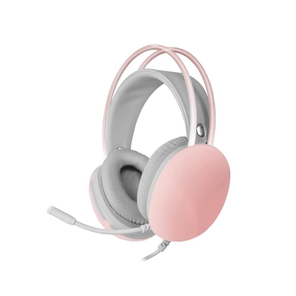 MARSGAMING Auriculares MH GLOW PC Ps4 5 xbox Pink