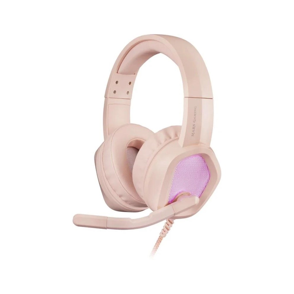 Mars Gaming MH320 AuricularMic MULTIPLAT Pink