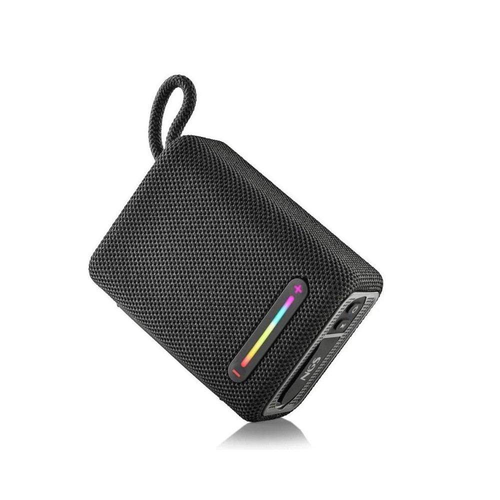 NGS Altavoz Rollerfuria1 BT RGB IPX6 Negro 15W