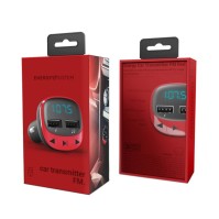 Energy sistem Car Transmitter FM Red microSDMP3