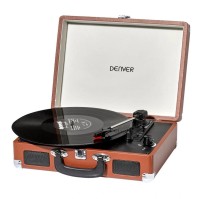 Denver VPL 120 Tocadiscos USB Marron