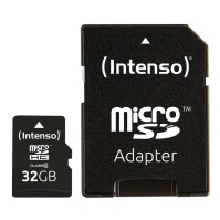 Intenso 3413480 Micro SD clase 10 32GB c adapt