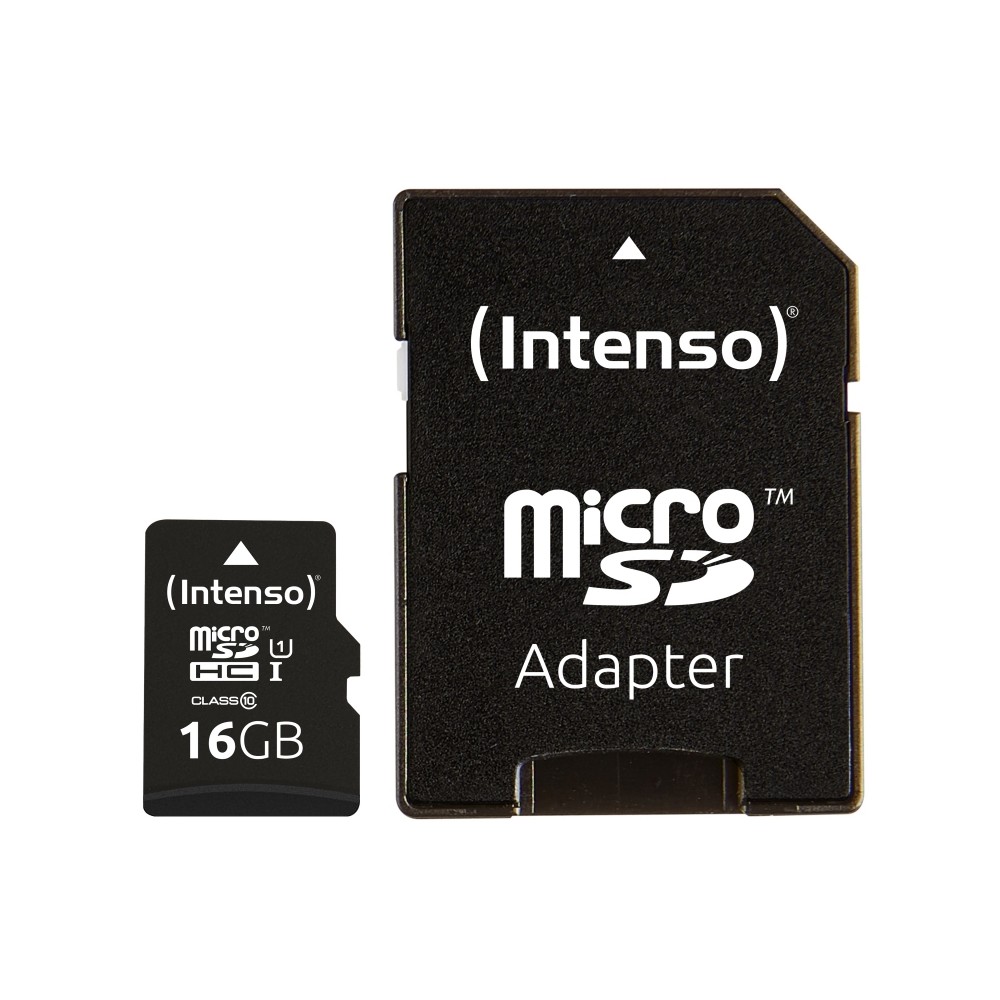 Intenso 3423470 Micro SD UHS I Premium 16GB c adap